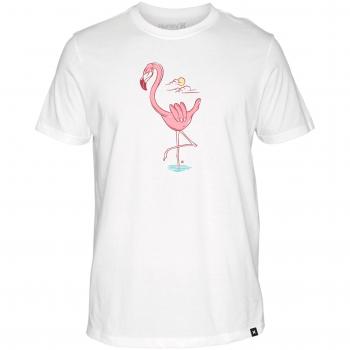 Nike M HRLY DF Shaka FLAM tee SS - Camiseta, Hombre, Blanco