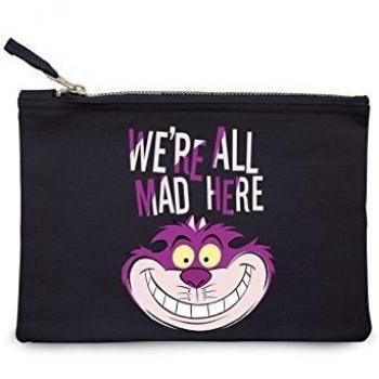 ABYstyle - DISNEY Bolsa de maquillaje azulWe're all mad here