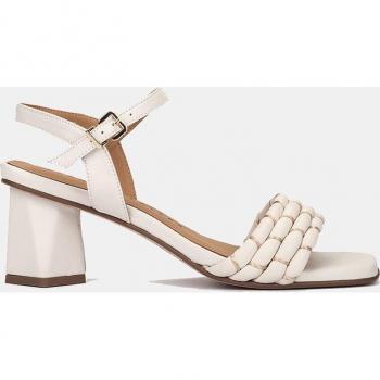 Sandalias de tacón Pedro Miralles modelo ALGAIDA en color blanco