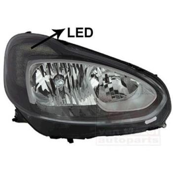Faro Delantero H7/H1 Derecho VAN WEZEL 3703964N para OPEL Adam