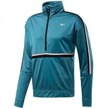 Reebok Wor Tricot 1/4 Zip Sudadera, Hombre, seatea, S