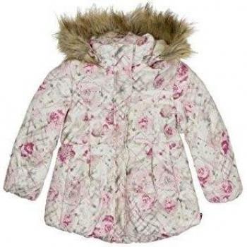 Pampolina Parka mit abnehmbarer Kapuze-Abrigo Bebé-Niñas,  
 multicolor