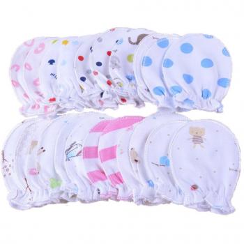 5 pares recién nacido Baby Manoplas säugling Pastel arañazos algodón Manoplas 0 – 6 meses