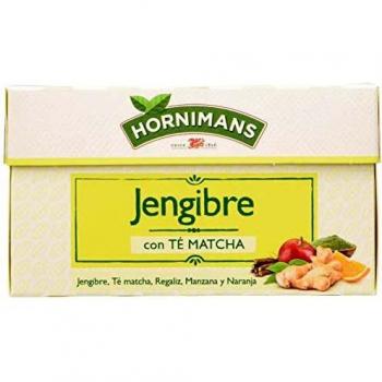 Hornimans Infusión de Fruta, Jengibre con Té Matcha, 20 Bolsitas