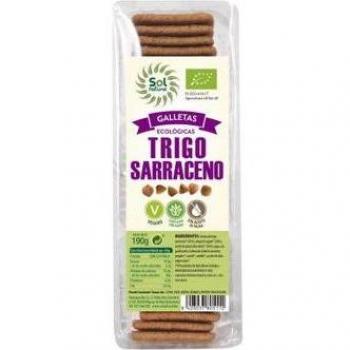 Galletas de Trigo Sarraceno Bio 190g Sol Natural