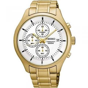 Neo Sports Quartzo Chronograph IP Dourado
