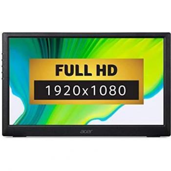 Acer Monitor PM161Qbu 40cm 15.6 W, 16:9 Portable 15ms 220nits IPS LED USB Type-C EURO/UK EMEA Black Acer EcoDisplay