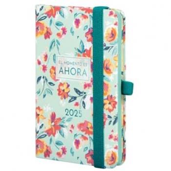 Agenda Mínimal 2025 Semana Vista Horizontal Finocam Multicolor Multilingüe
