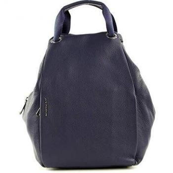 Mandarina Duck Mellow Leather Backpack Dress Blue