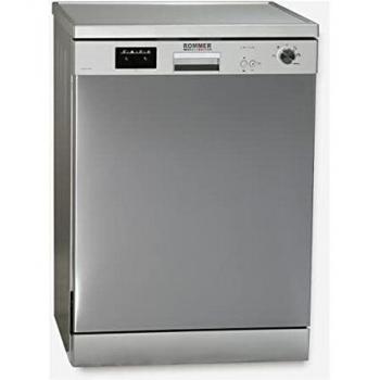 LAVAVAJILLAS ROMMER LUX 60 A++ INOX 12 CUB. 49 DB. 1/2 CARGA DISPLAY