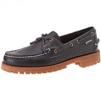 Sebago Ranger Waxy Men's Moccasins - Navy Blue Loafers