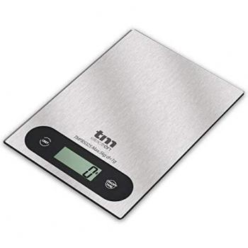 Báscula de Cocina 5Kg Acero Inoxidable TM Electron
