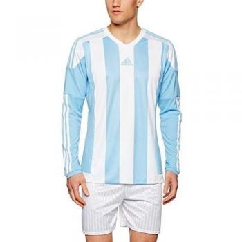 adidas Striped15 Jsy L - Camiseta de equipación de manga larga para hombre, color azul, talla XL