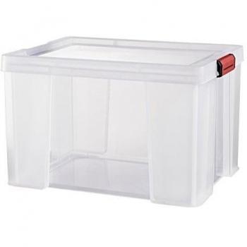 Sundis Clip & Store Clip and Store 45L-Caja Ultra Resistente con Paredes Reforzadas, 45 l