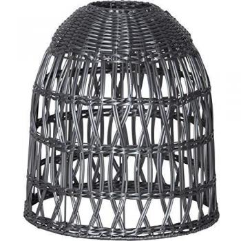 Pantalla de lámpara KNUTE gris, Ø 30 cm, para E27, exterior, resistente a la intemperie