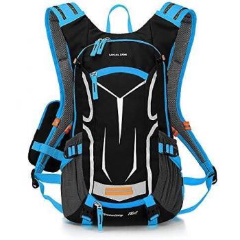 Local Lion Mochila 18L Senderismo Montanismo Ciclismo Camping Viaje al Aire Libre Hombres Mujeres Impermeable