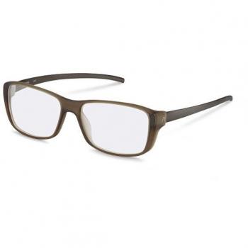 Rodenstock R8011 C Armazones para Hombre Marrones con lentes recetados, tamaño 57
