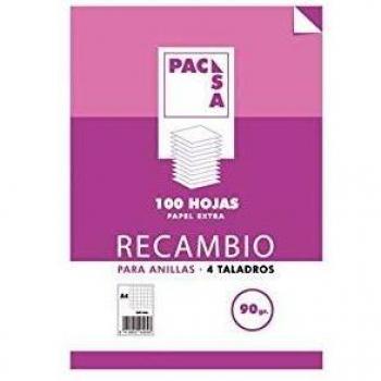 RECAMBIO Fº 100H 16 TALADROS 90G CUAD.4X4 PACSA