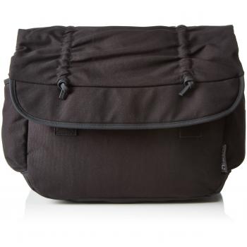 Basil Alforja Doble Katharina B y D, Black/Dots, 36 x 15 x 31 cm, 38 L, 17508