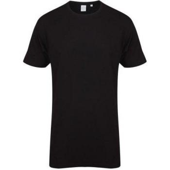 Camiseta larga de hombre Skinnifit con dobladillo caído