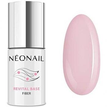 Base Fibra Revital NEONAIL Color Creamy Splash 7,2 ml para Uñas de Gel y Acrílicas