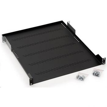 Triton Shelf with Perforation 1U 350mm - Adjustable Rack Accessory for Organizing Equipment and Cables