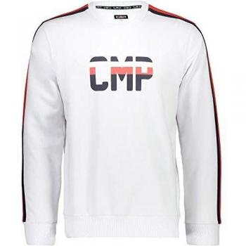 CMP - Sudadera para Hombre, Color Blanco, Talla 46