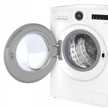 Lavadora Carga Frontal LG 9kg AI DD Serie X9 Clase A-60% 1400rpm Wi-Fi TurboWash Blanco