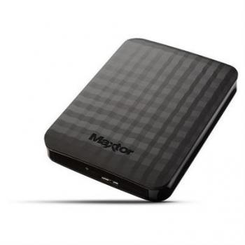 Maxtor M3 Portable 1TB USB 3.0 External Hard Drive (STSHX-M101TCBM) Black