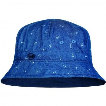Buff Arrows Sombrero Bucket, Unisex niños, Denim, Talla única
