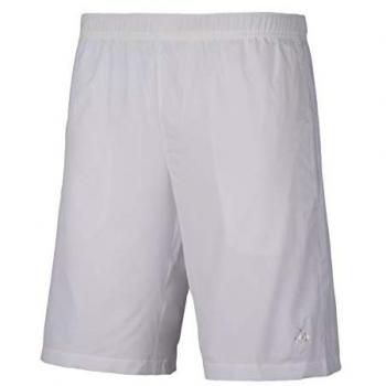 Dunlop Pantalones Cortos Woven para Hombres - Blanco y Negro, Talla XL