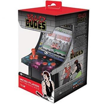 6 Collectible Retro Bad Dudes Micro Player