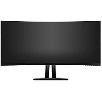 ViewSonic VP3481 34 Curved Ultrawide WQHD Monitor with USB Type-C, HDR10 Support, 100Hz Refresh Rate, and FreeSync Compatibility