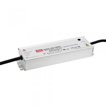 Driver LED Mean Well HVGC-150-350A, 149.8 W, 0.35 A, 42 - 428 V/DC, regulable, PFC, protección sobrecarga, IP67