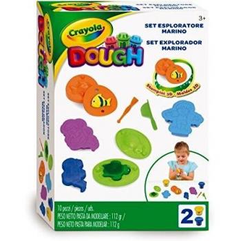 CRAYOLA- Set Modelaje Marino 22x15, Multicolor
