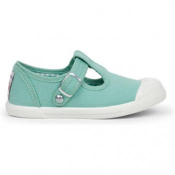 Pisamonas Zapatillas Lona Niños Puntera Goma Tipo Pepitos