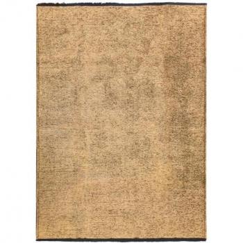 Alfombra VENICE de tejido plano con reflejos de luz, 240 x 340 cm, beige, fabricada en algodón y poliéster, lavable