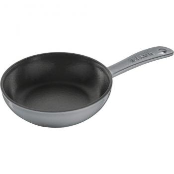 STAUB - Sartén de hierro colado esmaltado, 16 cm, varios colores, apta para inducción