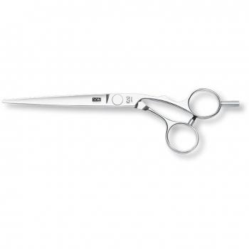 Tijera de Corte Offset 6.5 KAI KASHO Silver Series de Carbono y Acero Plateado