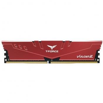 TeamGroup T-Force Vulcan Z 8GB DDR4 3200MHz PC4-25600 CL16 Red Memory Module TLZRD48G3200HC16F01