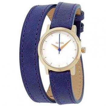 NIXON Reloj Analógico para Mujer de Cuarzo con Correa en Cuero A403-1675-00
