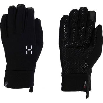 Guantes Haglöfs Power Stretch Grip para hombre en color negro true