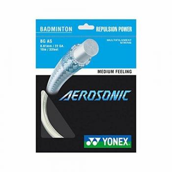 YONEX aerosonic 10 m Set Cuerda para raqueta de badminton blanco NUEVO WOW - all-in-one-outlet-24