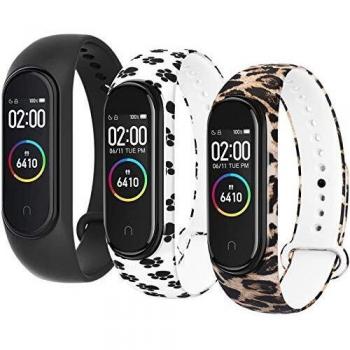 QHAN Compatible con Xiaomi Mi Band 4 Correa/Xiaomi Mi Band 3 Correa, Banda de Repuesto Reloj Silicona Coloridos para Xiaomi Mi Band 4 Pulseras Mujer Hombre