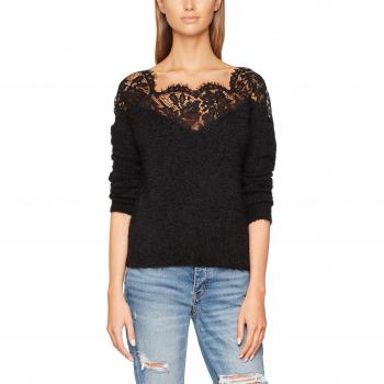 Only Onlally L/s Pullover Knt, Suéter para Mujer, Negro