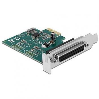 Adaptador PCIe 1.1 Low-Profile a 1 Puerto Paralelo DB25 IEEE1284 - Delock 90412
