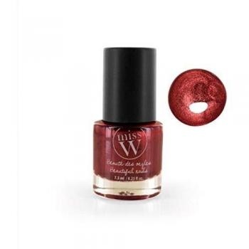 Miss W – Esmalte de uñas vegano, n.º 10, color rosa metálico