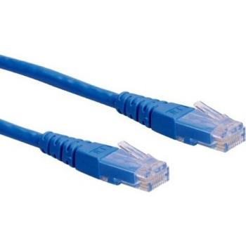 Cable de conexión UTP RJ45 Cat 6 Azul 5m - Red Ethernet de alta velocidad