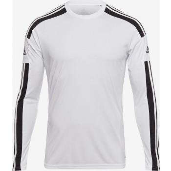 Camiseta de fútbol Adidas Squadra 21 manga larga blanco para hombre adulto