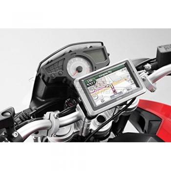 SW-MOTECH Soporte de manillar para navegador BMW F800R, F800GT, Husqvarna TR650, color negro